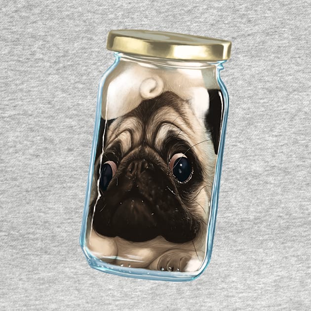 Fit In Pug by metmangindaan